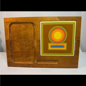 1960s Baribocraft Maple Cheese Board – MCM made in QC Canada